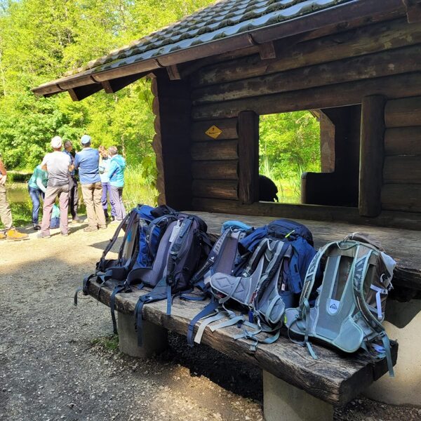 die Sonne geniessen ohne Rucksack!