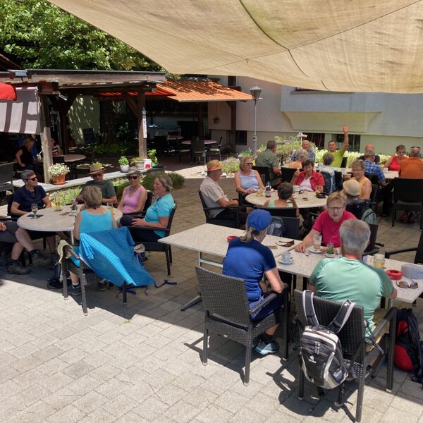 Kaffeepause im Restaurant