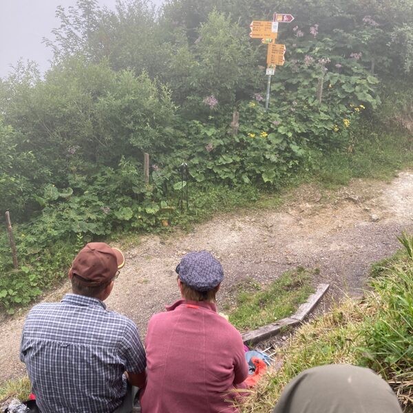 Pause im Nebel!!