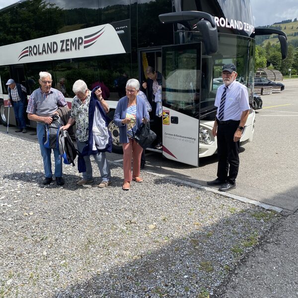 mit Chauffeur Markus Zeller