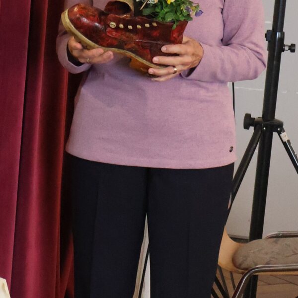 abtretende Wanderleiterin Josy Kaufmann