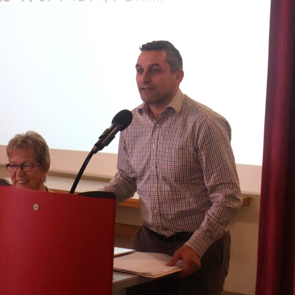 Grussworte des Gemeindepräsidenten Samuel Kreyenbühl