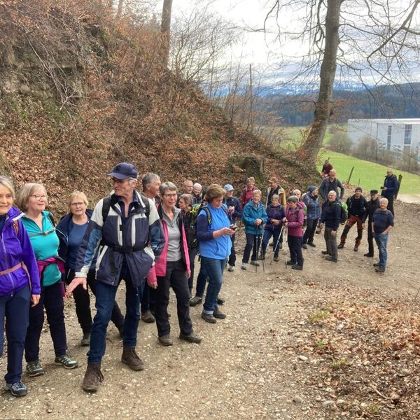 Aufstieg am Galgenberg zum Ankenloch