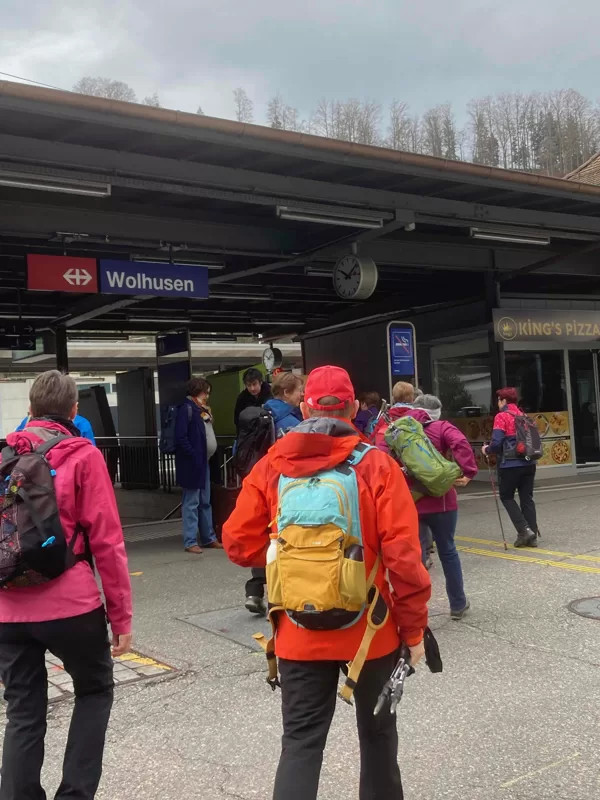 mit dem Zug gehts