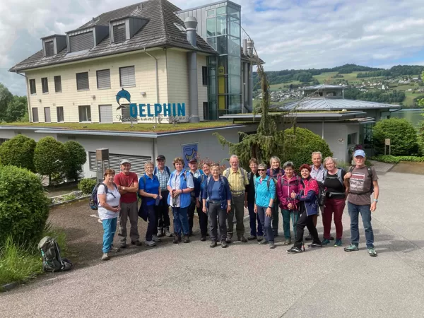 vor dem Abmarsch