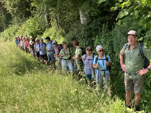 schmaler Wanderweg