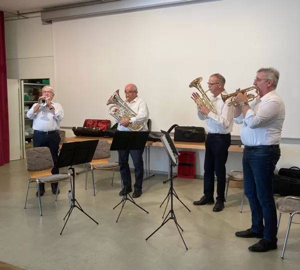 ...erfreute uns mit wunderschöner Musik