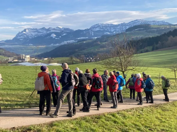 Herrliche Aussicht bei Sonnenschein