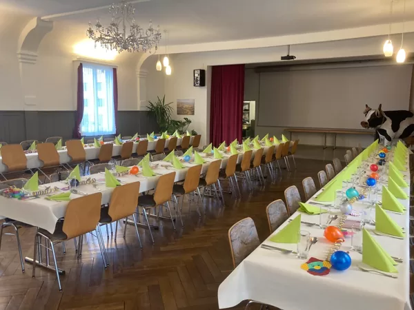 schön aufgedeckt