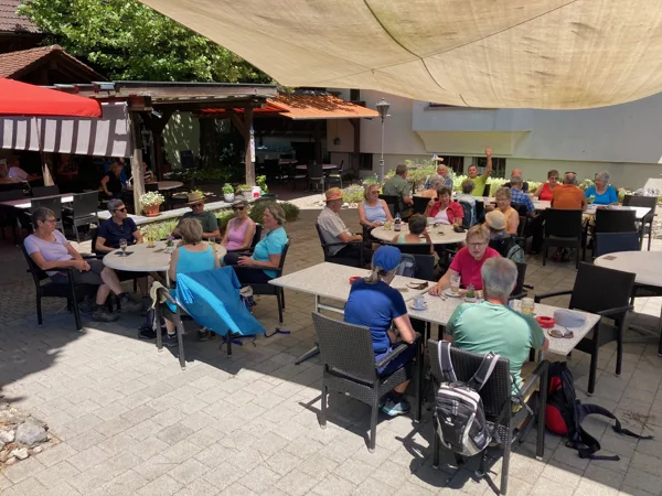 Kaffeepause im Restaurant