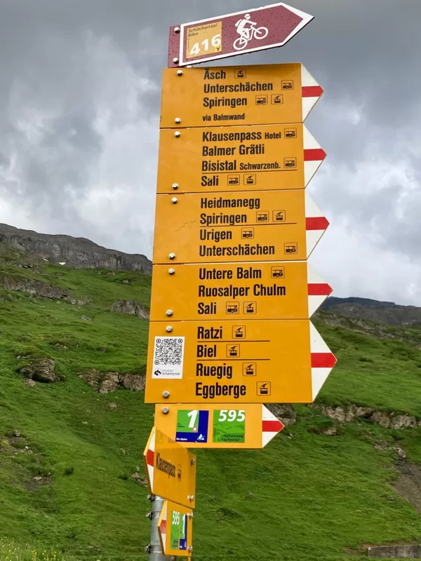 hilfreiche Wandertafeln