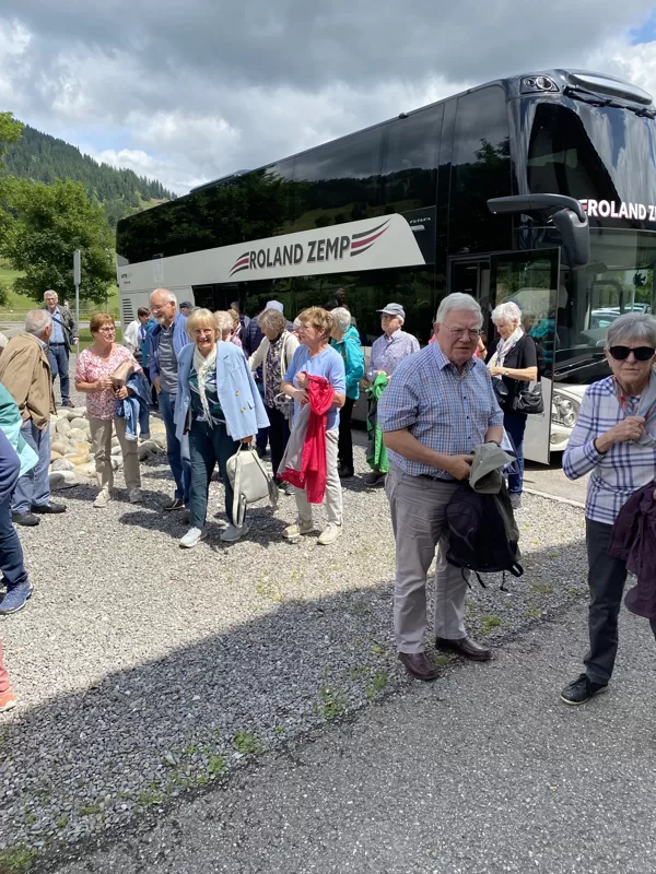 Ankunft am Schwarzsee