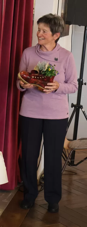 abtretende Wanderleiterin Josy Kaufmann