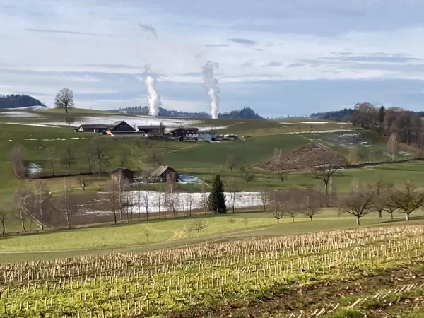 Die Rauchsäulen von Menznau