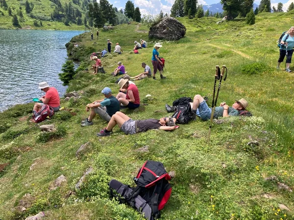 Mittagspause am See