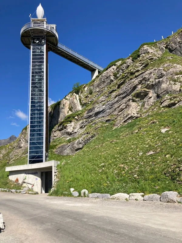 Panoramalift zum See