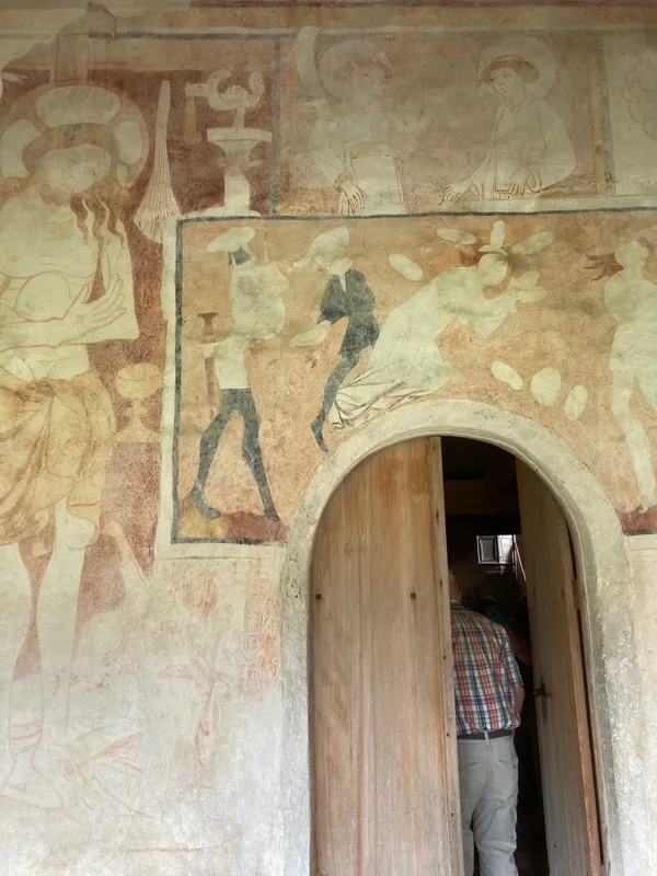 Eingang der Kapelle