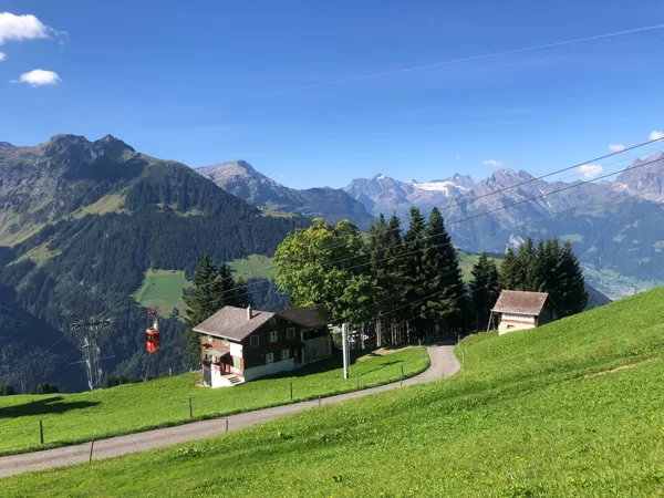 in Richtung Eggberge