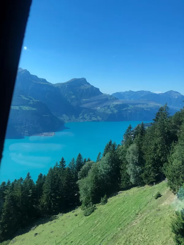 Blick Richtung Urnersee und Bristenstock