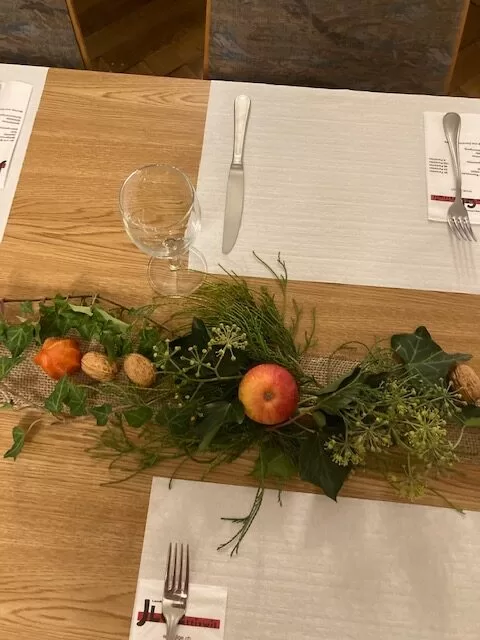 herbstliche Dekoration