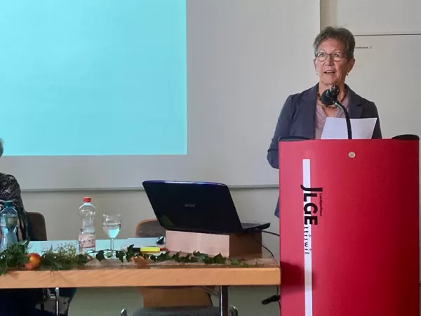 Begrüssung der Präsidentin Vreni Korner