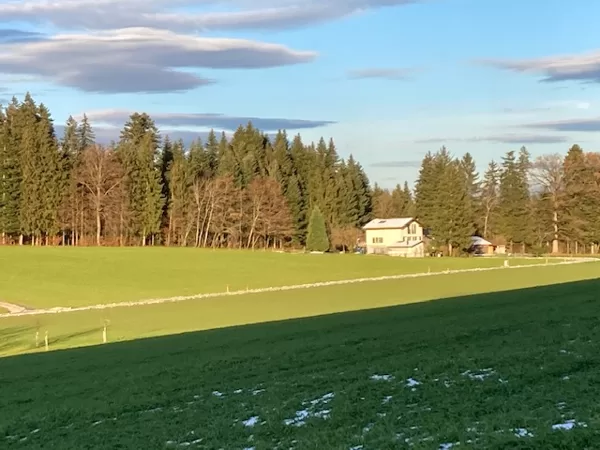 die Sonne wärmt