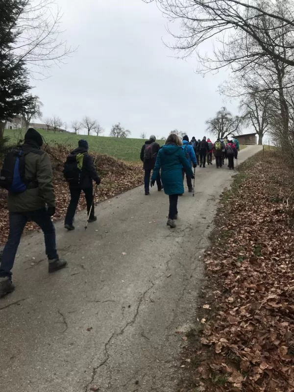 die Steigung bald *geschafft"!