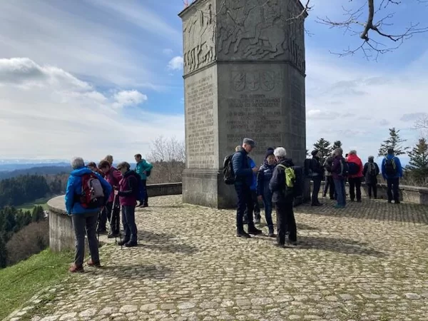 beim Lueg-Denkmal (errichtet 1921)