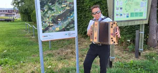 Handörgeliklänge vom Chauffeur