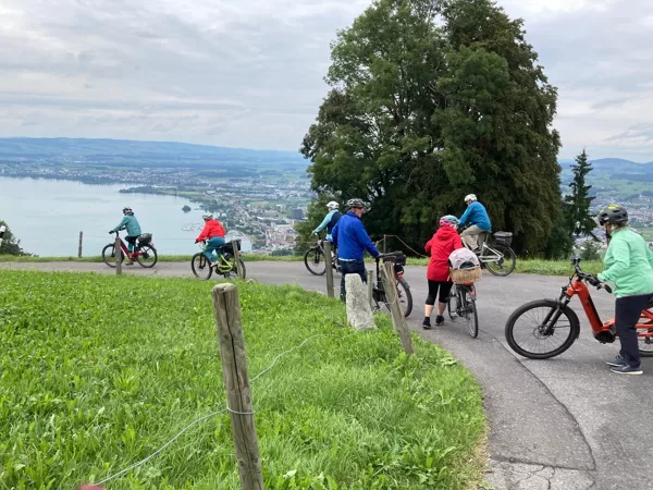 Abfahrt nach Zug-Cham