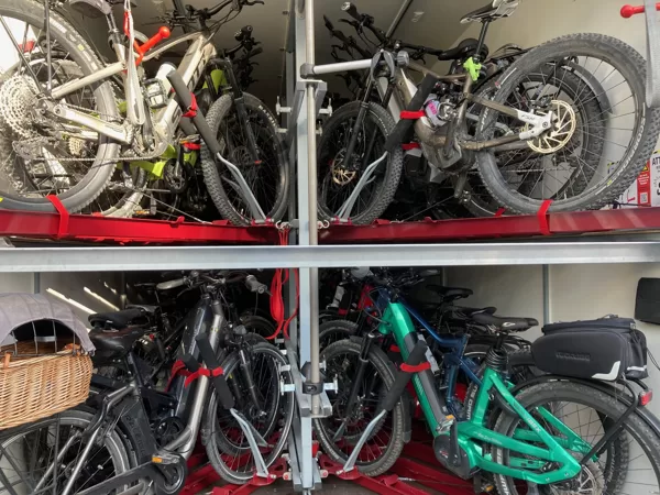 E-Bikes sind eingeladen - Fahrt geht ab nach Hause!